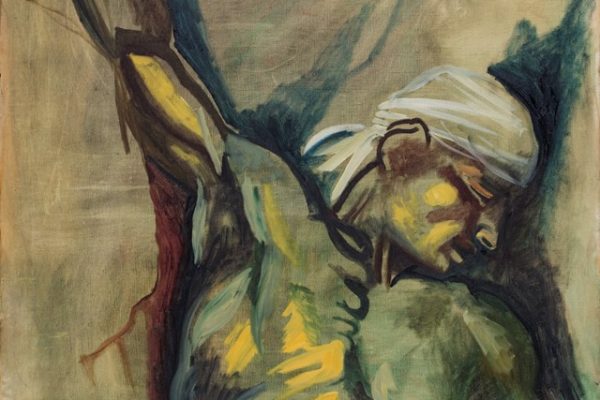 Lotto 363: RENATO GUTTUSO - "Cristo Solfataro", 1955