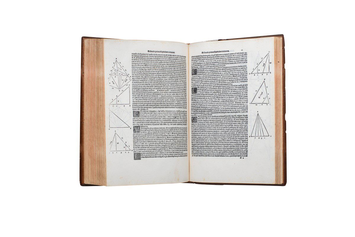 Lotto 507: Luca Pacioli - Summa de Arithmetica Geometria Proportioni & Proportionalita, 1494