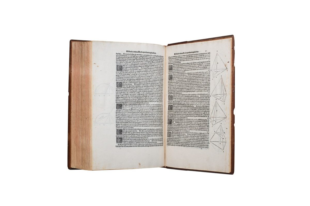 Lotto 507: Luca Pacioli - Summa de Arithmetica Geometria Proportioni & Proportionalita, 1494