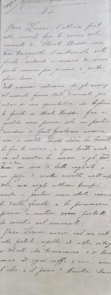 Lotto 6: GRAZIA DELEDDA - Manoscritti, carteggi, epistolario, dipinti, 1920