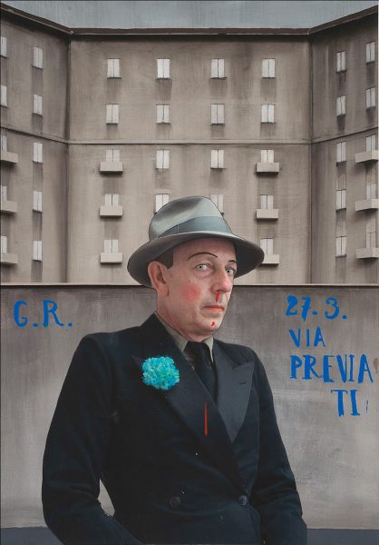 Paolo Ventura, VIA PREVIATI, Tecnica mista (Collage), 2019