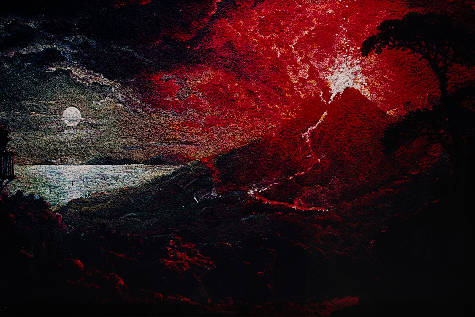 VIK MUNIZ, Pictures of pigment: The Eruption of Mount Vesuvius, after Sebastian Pether, 2007 - Venduto € 13.899