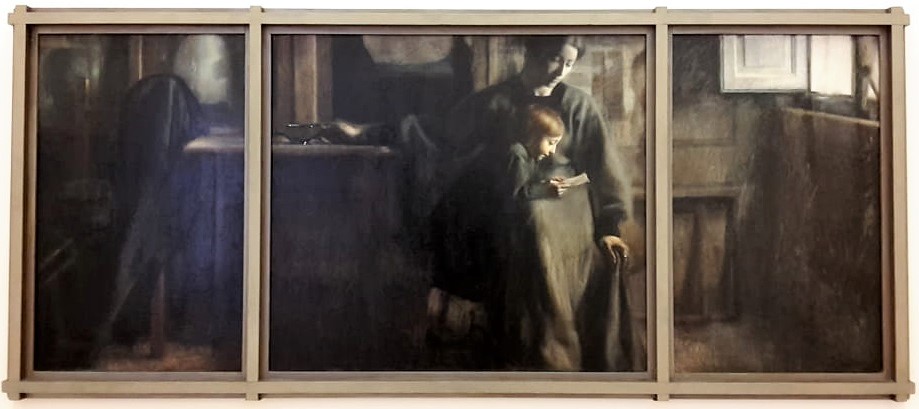 Giacomo Balla, Affetti (1910) - Galleria Nazionale d’Arte Moderna e Contemporanea, Roma