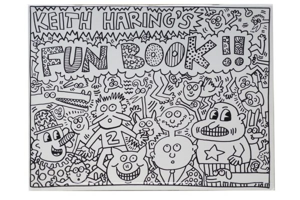 Lotto 73 - KEITH HARING "Keith Haring’s Fun Book!!" - Stima € 500 - 700