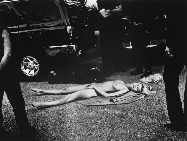 HELMUT NEWTON, uno degli scatti del portfolio "Cyberwoman", 2000