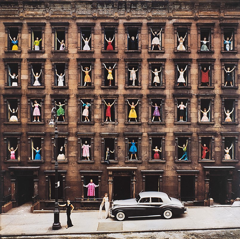 Lotto 182, ORMOND GIGLI, Girls in the Windows, New York, 1960, Stima € 15.000 - 18.000